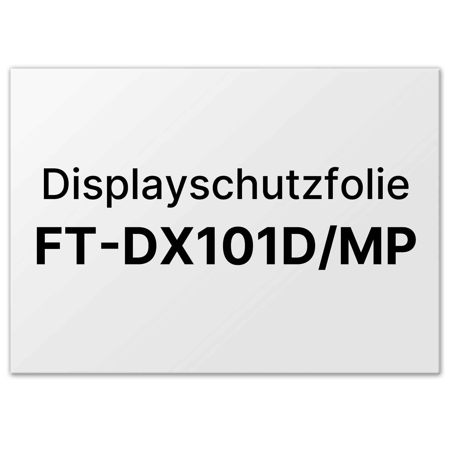 Displayschutzfolie Yaesu FT-DX101D/MP