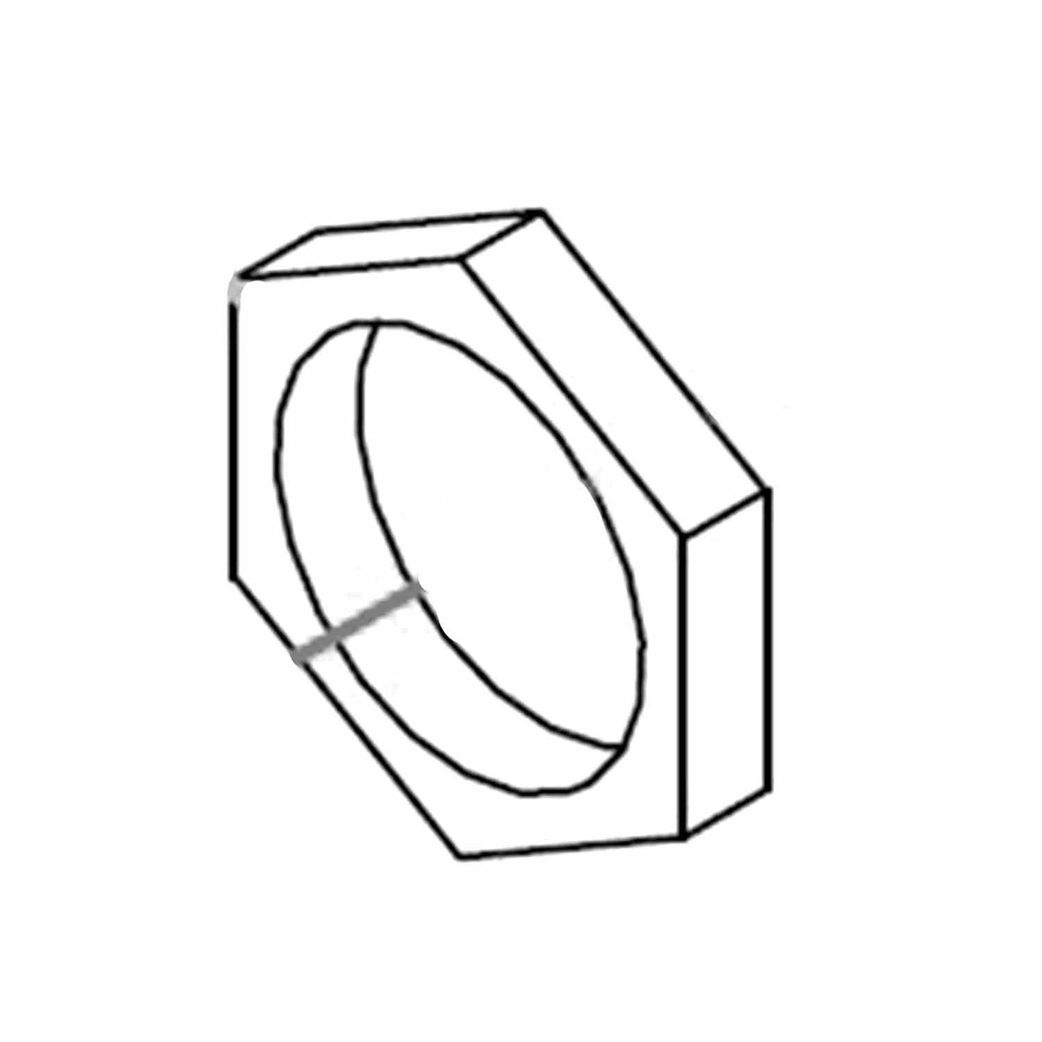 YAESU U62009001 VOLUME NUT 9X12X2