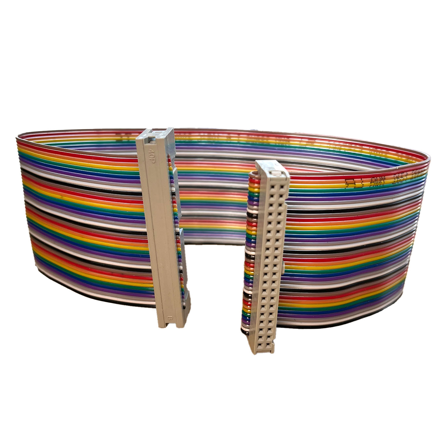 GPIO Extension / Verlängerungskabel, 40 Pin, für Raspberry Pi, rainbow