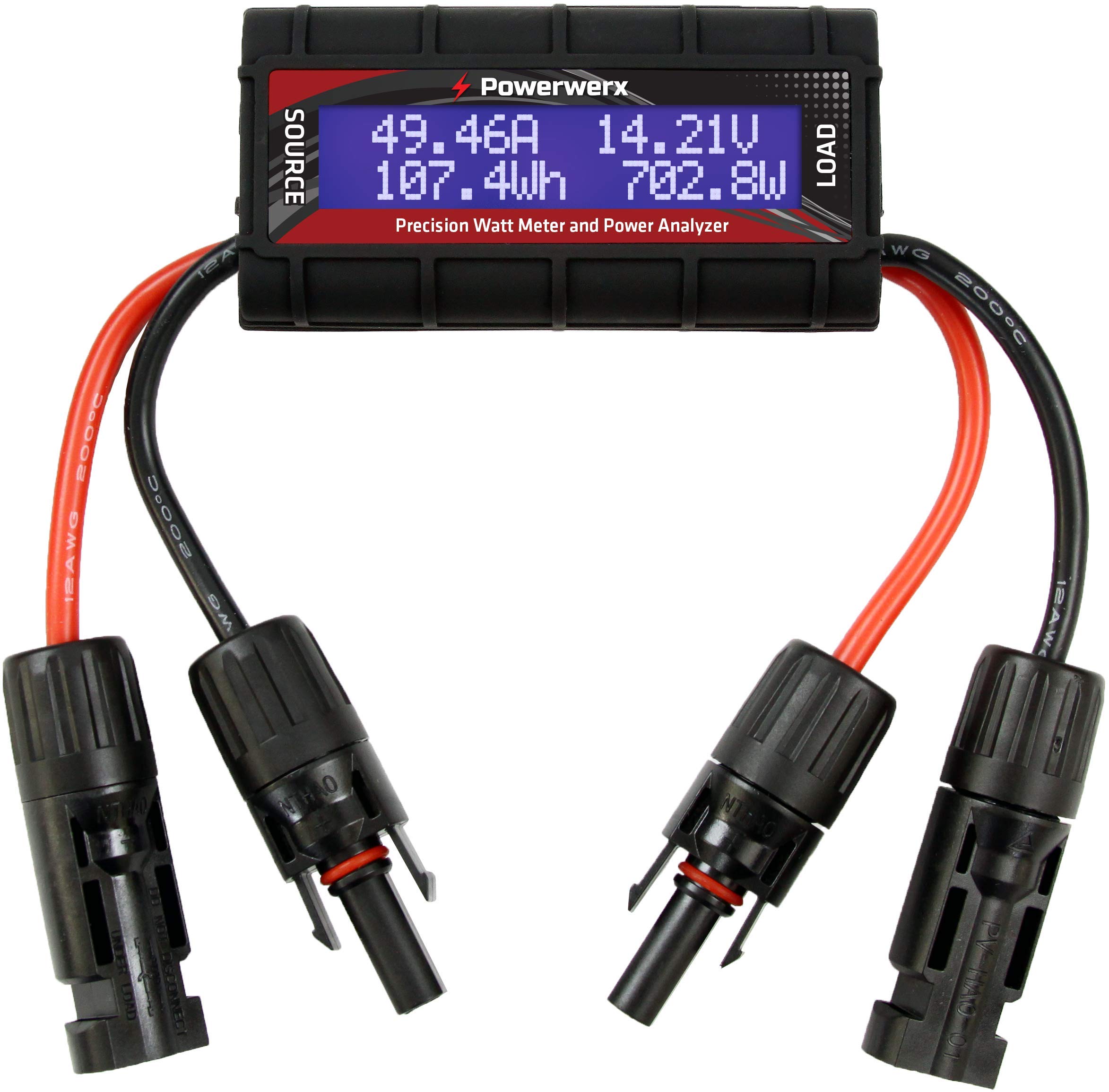 Powerwerx Leistungsmesser / Wattmeter MC4 Solar