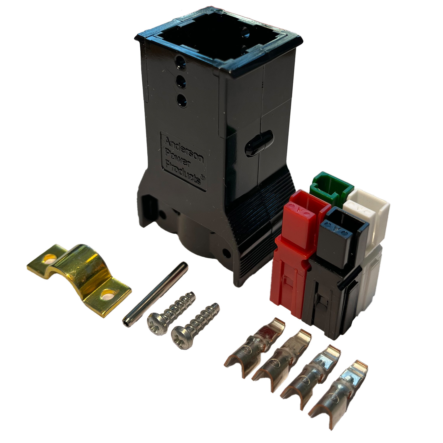 Powerpole 27-01 Starkstromanschlüsse PP PAK 4POS T-CONN PLUG NO LATCH