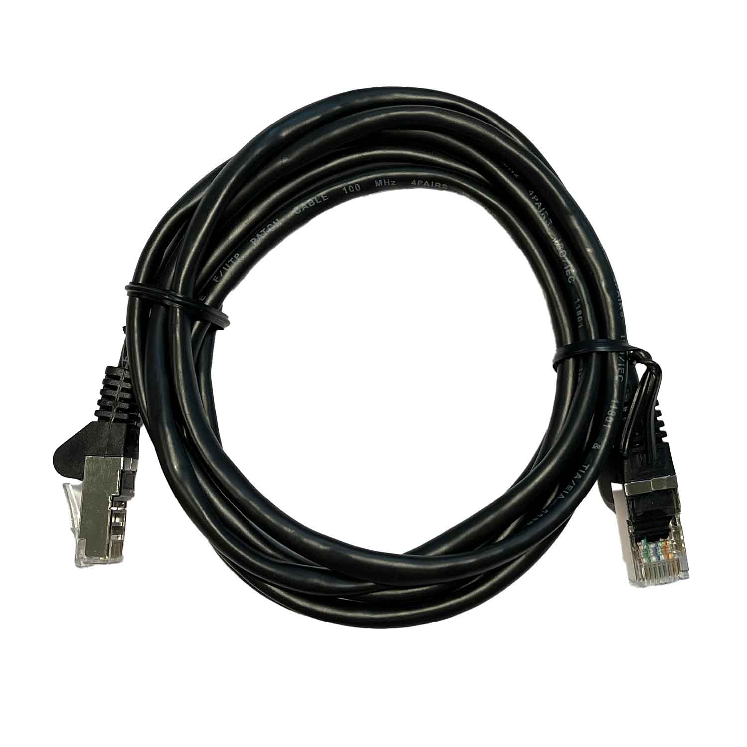 Cat.5e F/UTP Patchkabel CCA schwarz 2,0 m