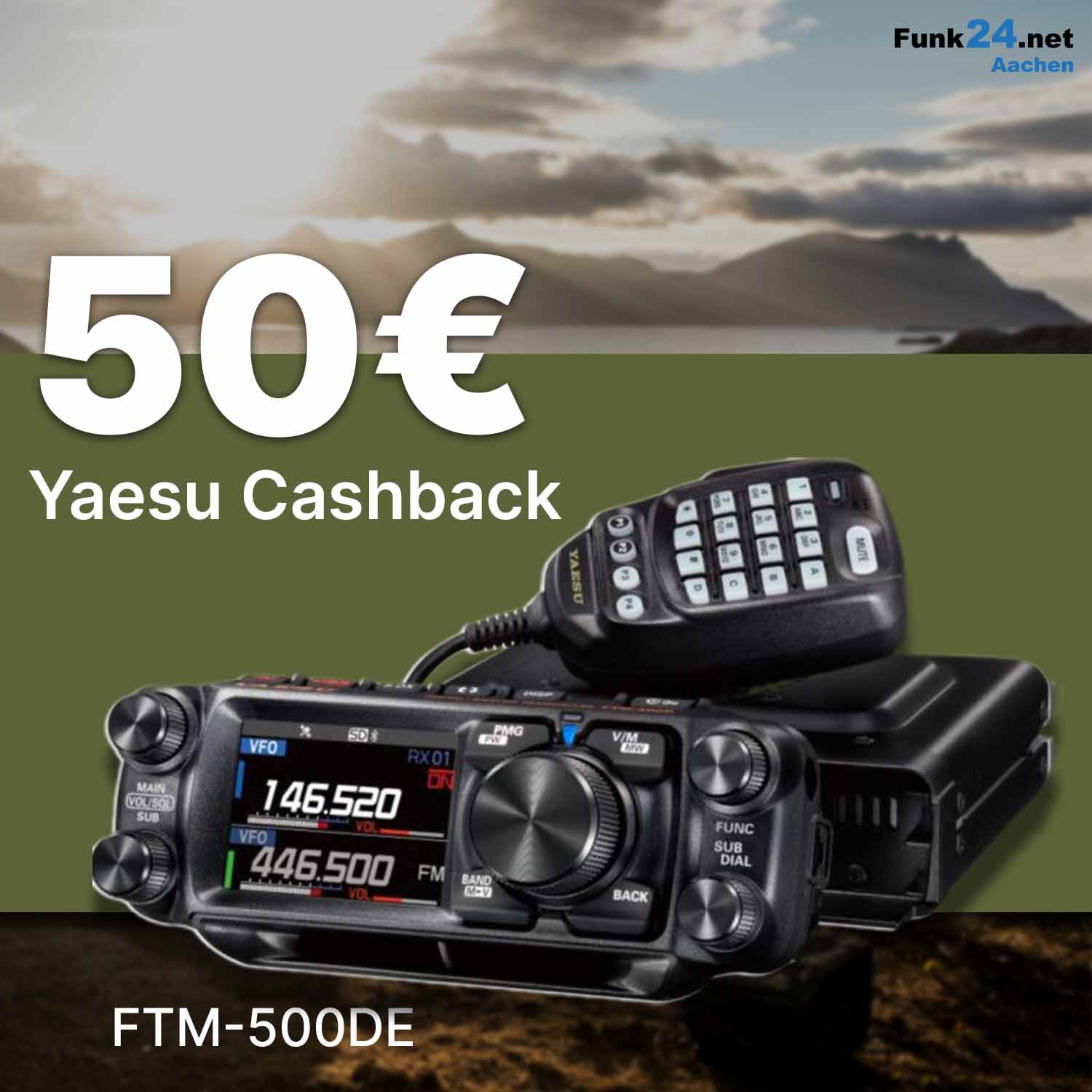 Yaesu FTM-500DE Mobilfunkgerät