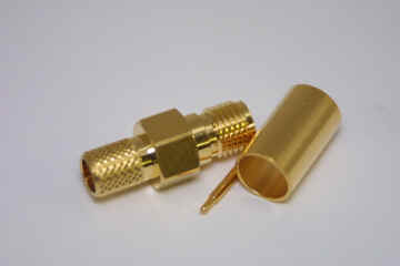 RP-SMA Buchse (zum crimpen)