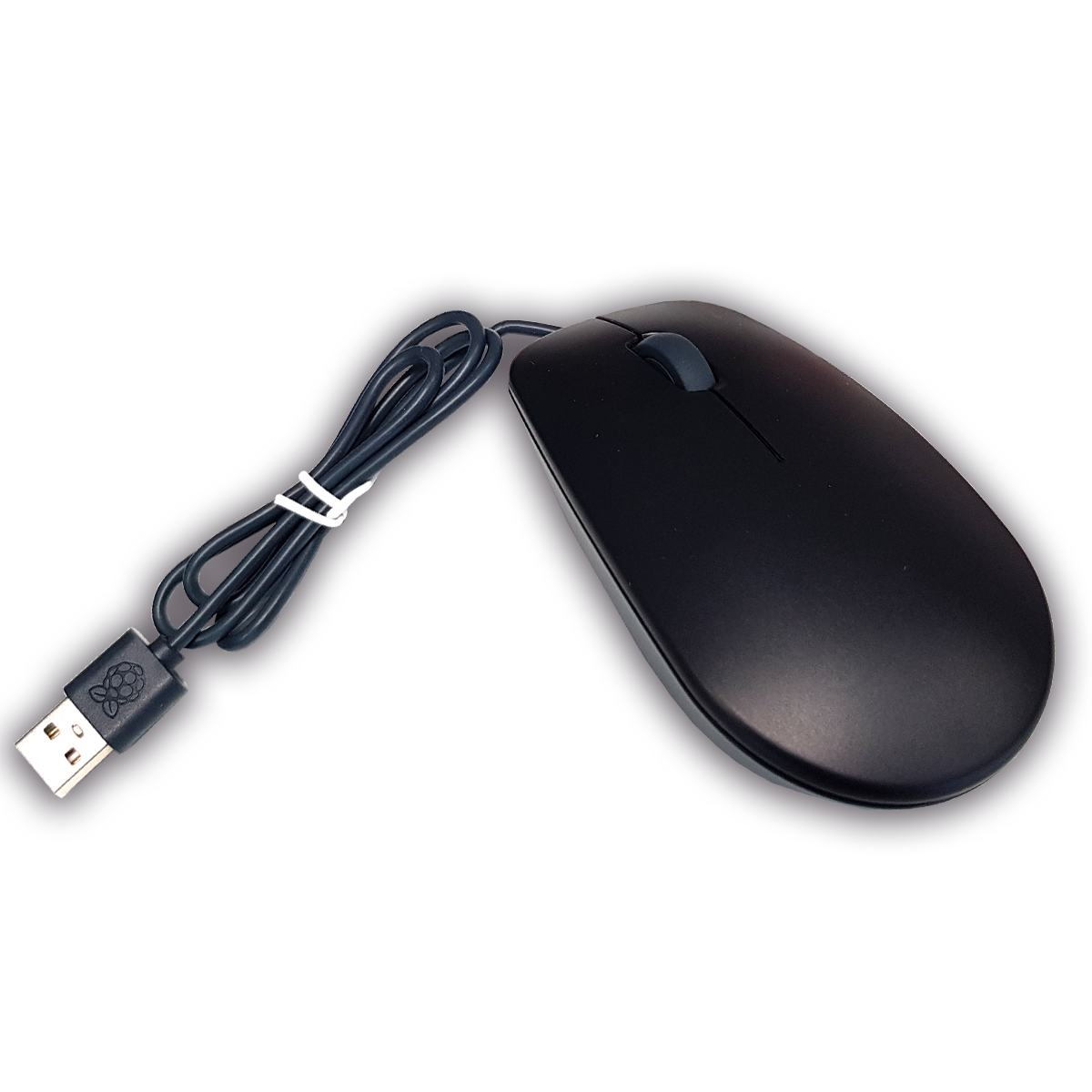 offizielle Raspberry Pi Maus schwarz/grau
