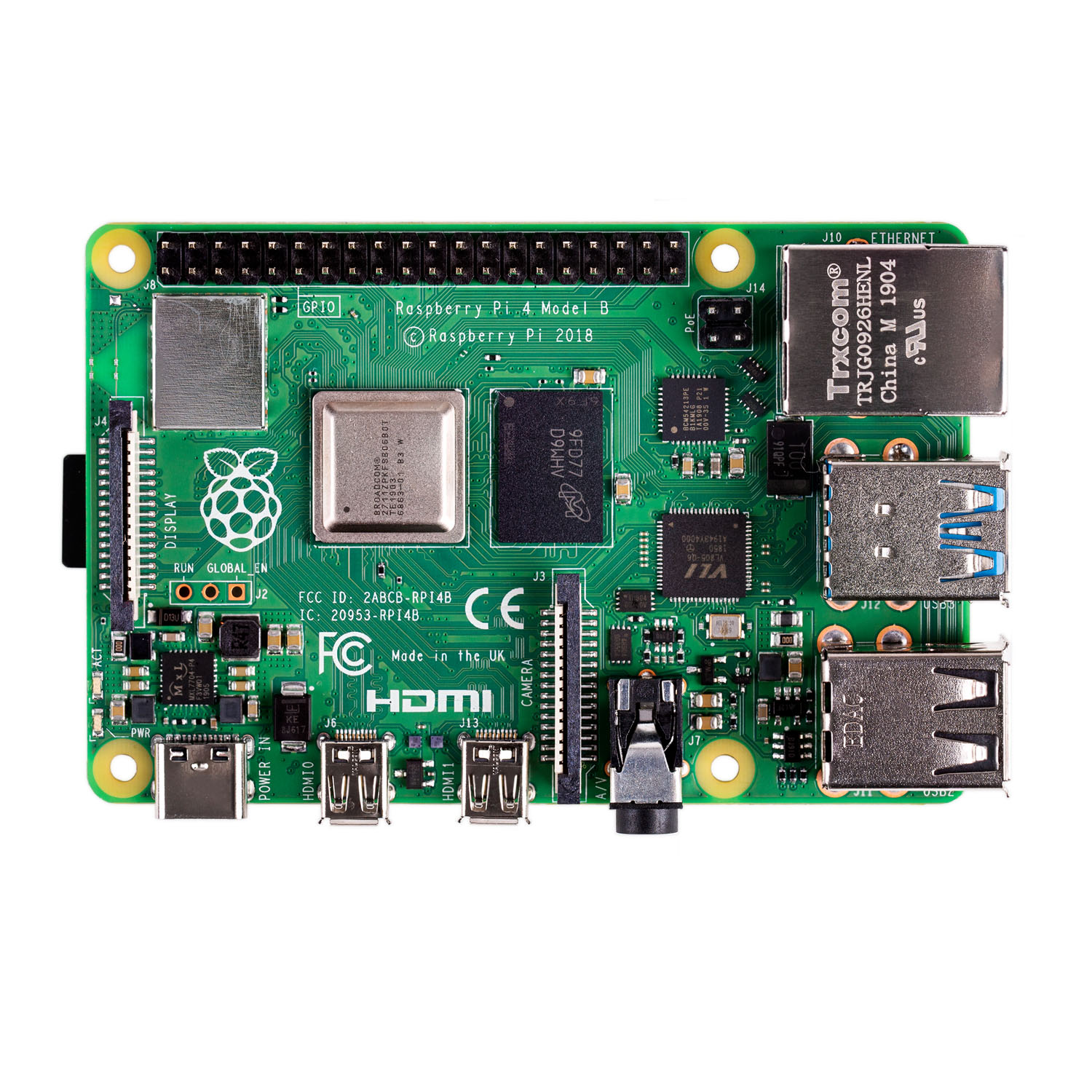 Raspberry Pi 4 Model B mit 2 GB RAM