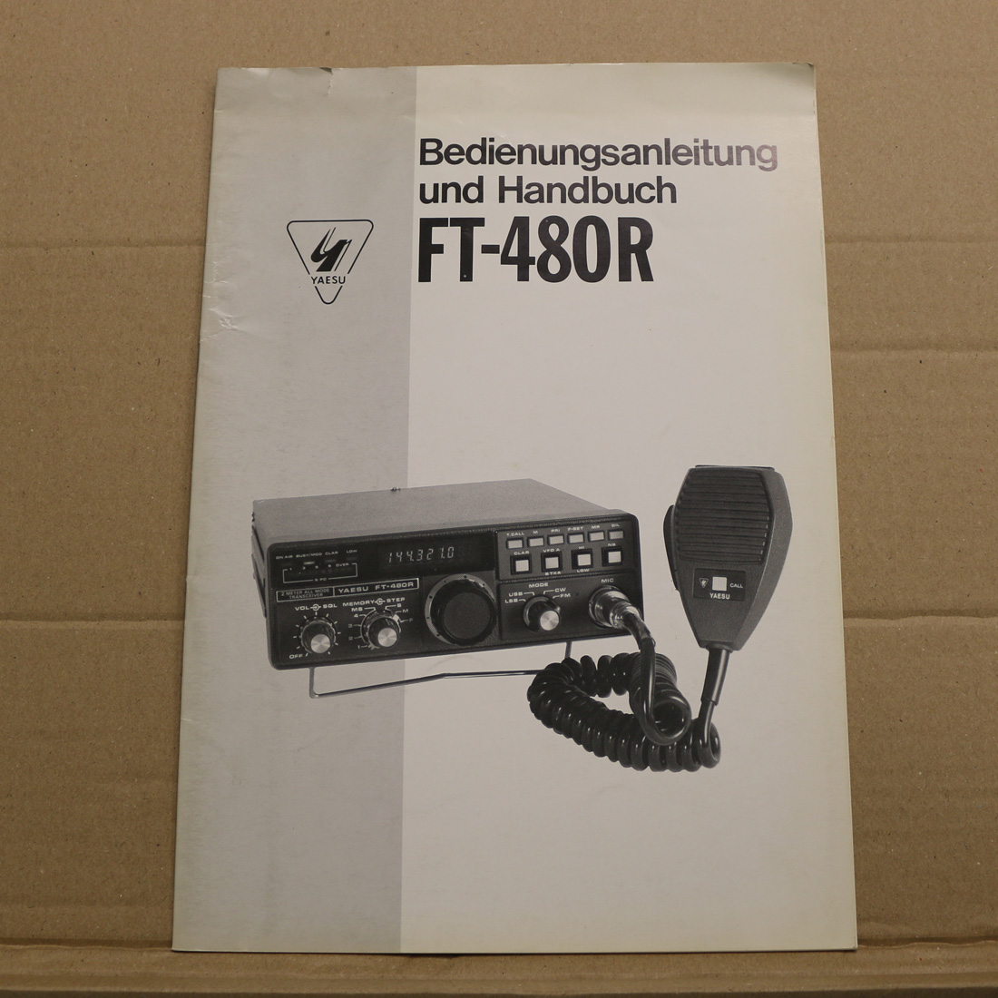 Yaesu FT-480R Bedienungsanleitung