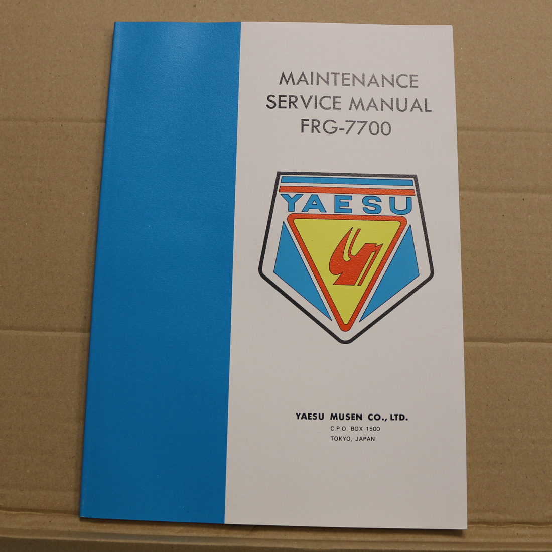 Yaesu FRG-7700 Service Manual