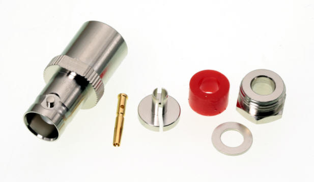 BNC-Buchse für RG58 u.a.