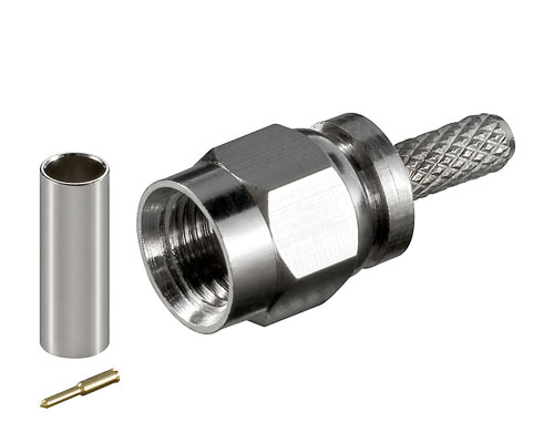 SMA-Crimpstecker für RG58