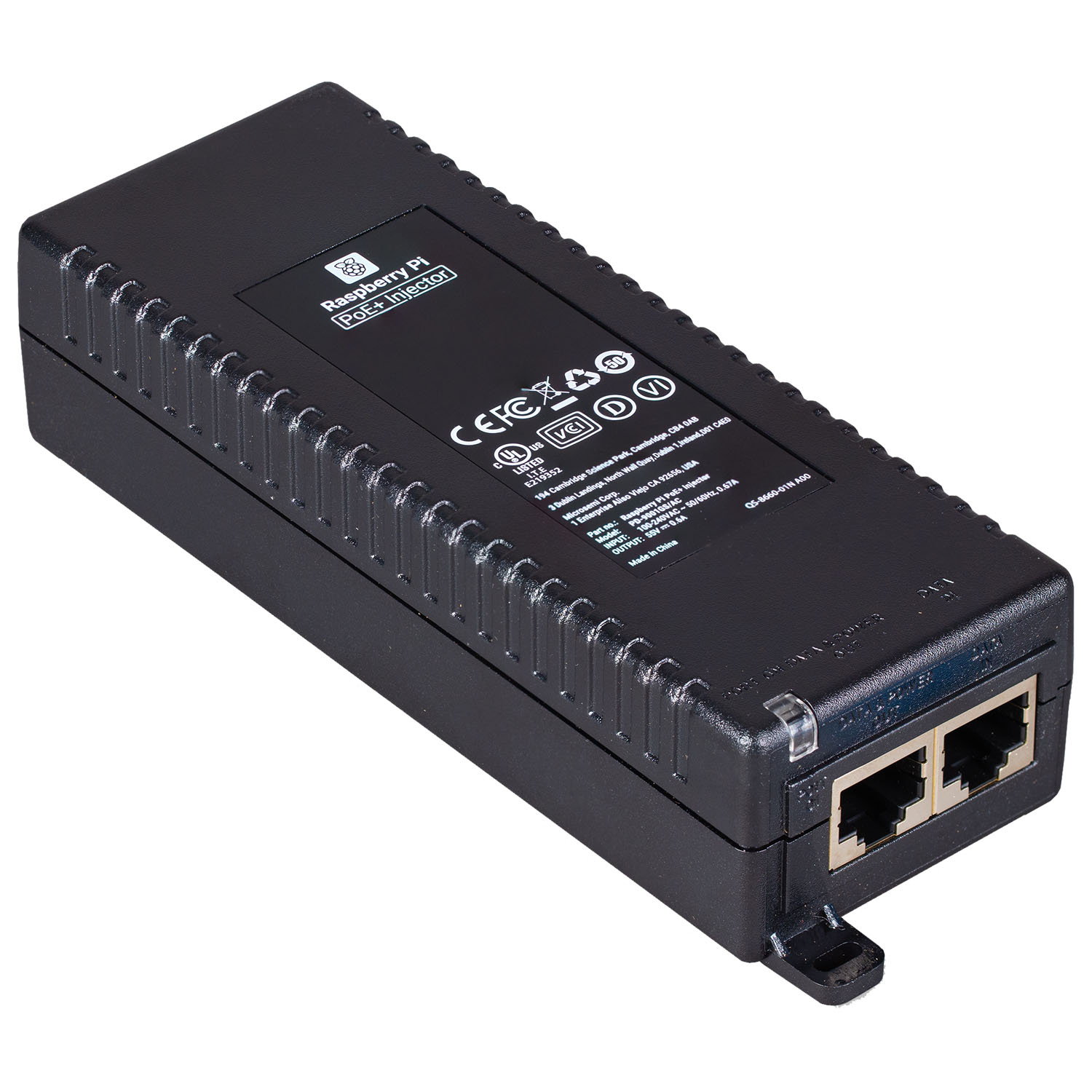 Raspberry Pi PoE+ Injektor