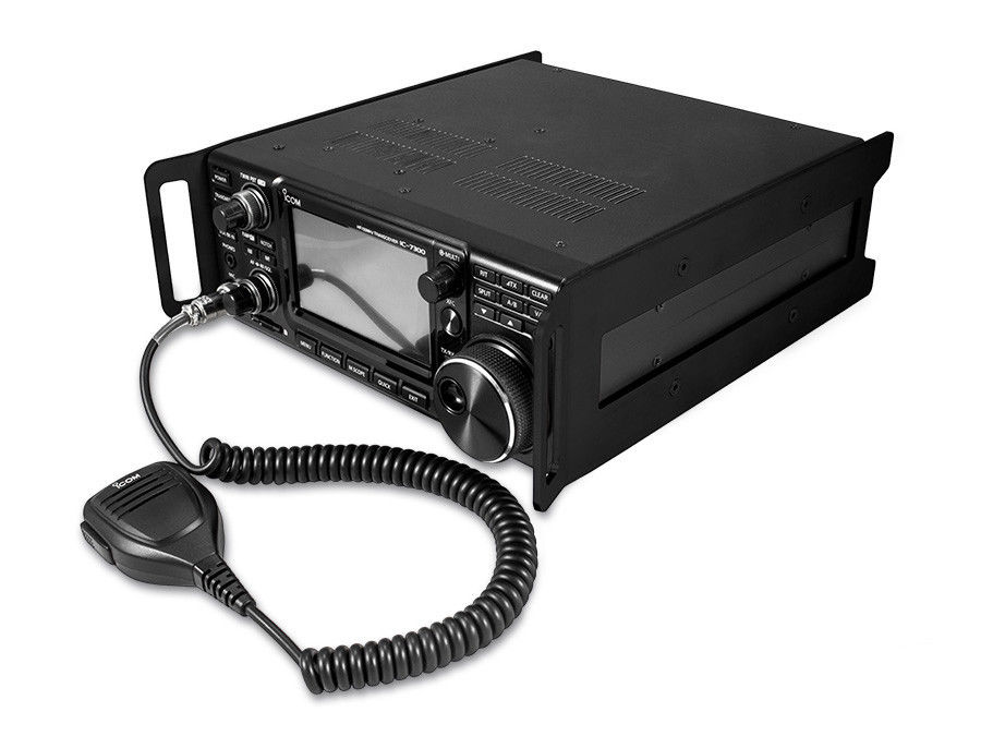 Seitengriffe für Icom IC-9700, IC-7300 u.a., gewinkelt