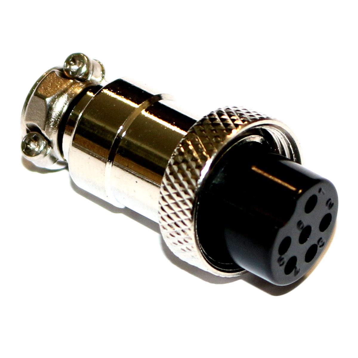 Mikrofonstecker / Buchse 6-polig