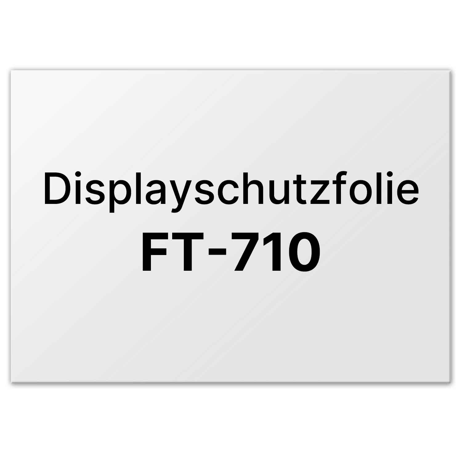 Displayschutzfolie Yaesu FT-710