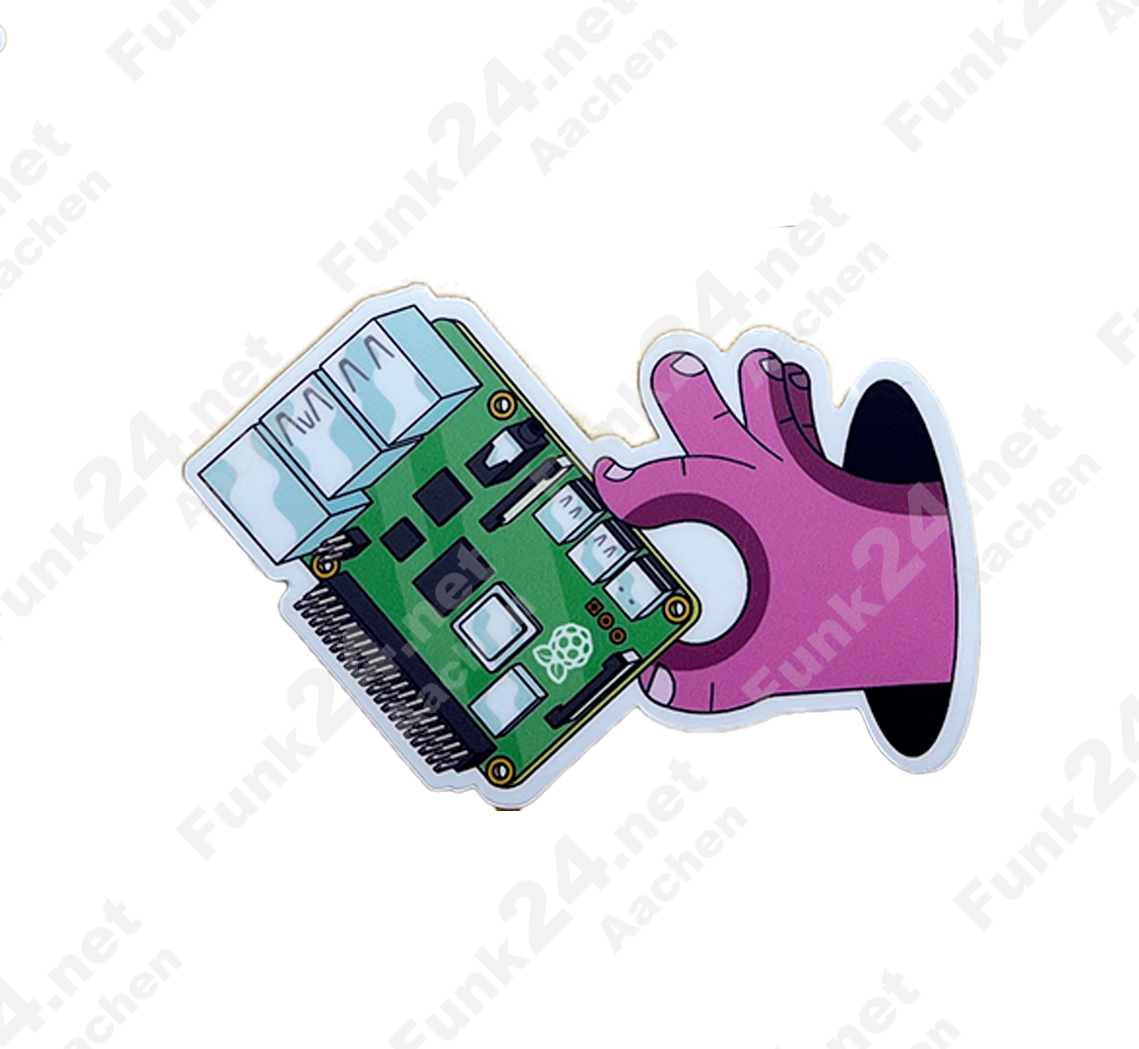 Raspberry Pi Aufkleber / Sticker "Magic Pi"