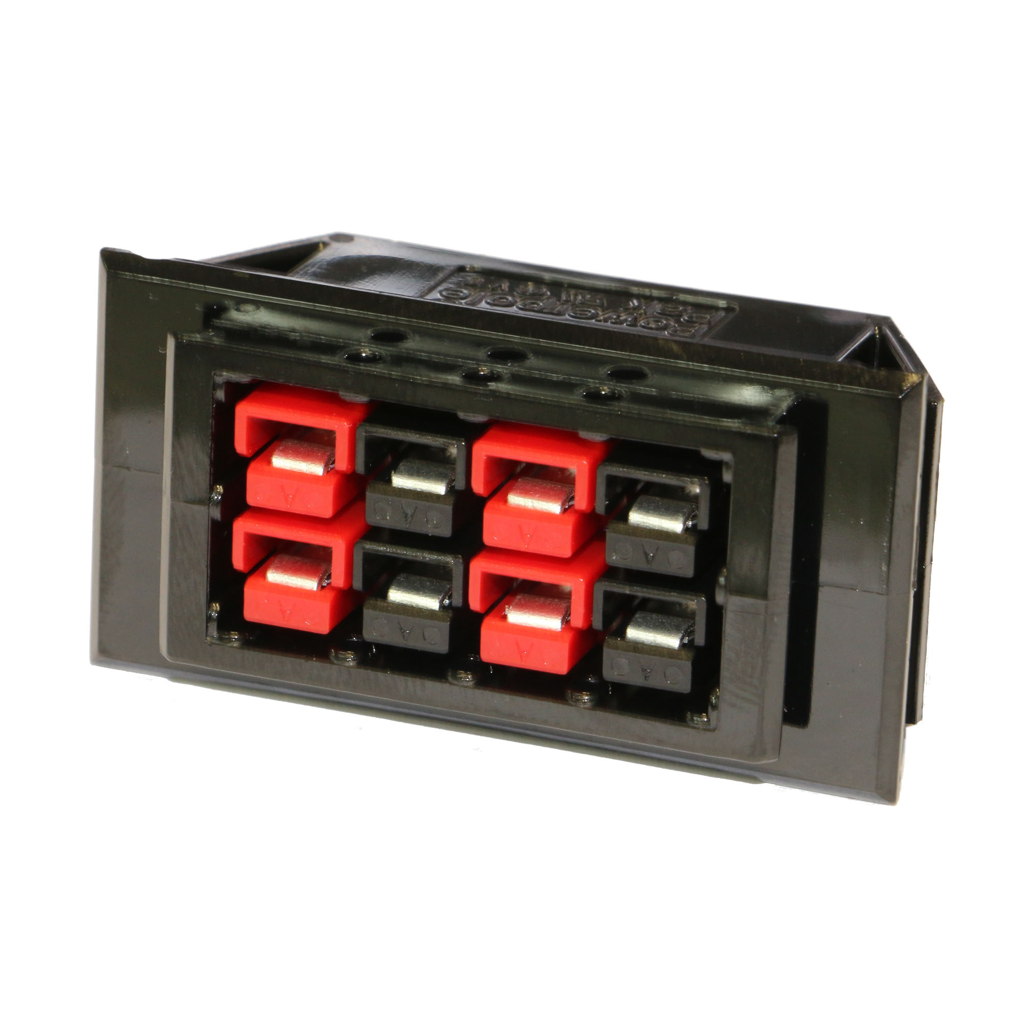 Anderson PowerPole® SnapIn Einbaurahmen, 8er, mit Steckern & Kontakten 30A