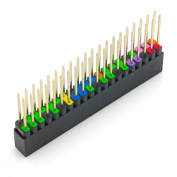 40Pin Stiftleiste für Raspberry Pi GPIO, 13,3mm