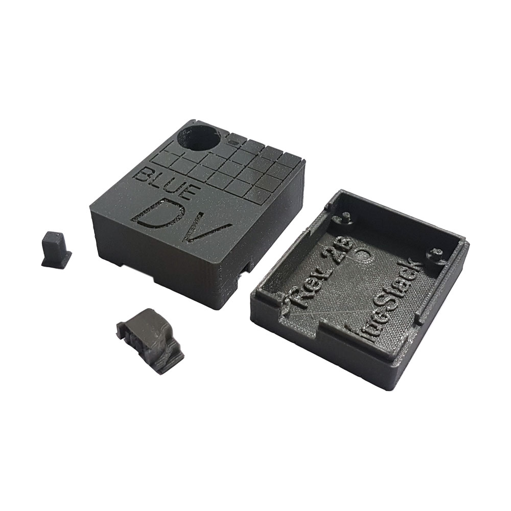 DVMega Blue Box Gehäuse für BlueStack Micro