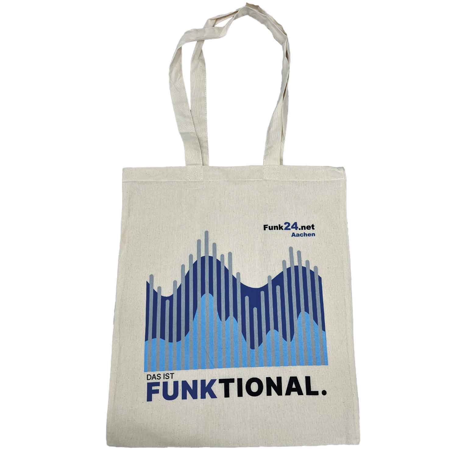 Funktionaler Jutebeutel