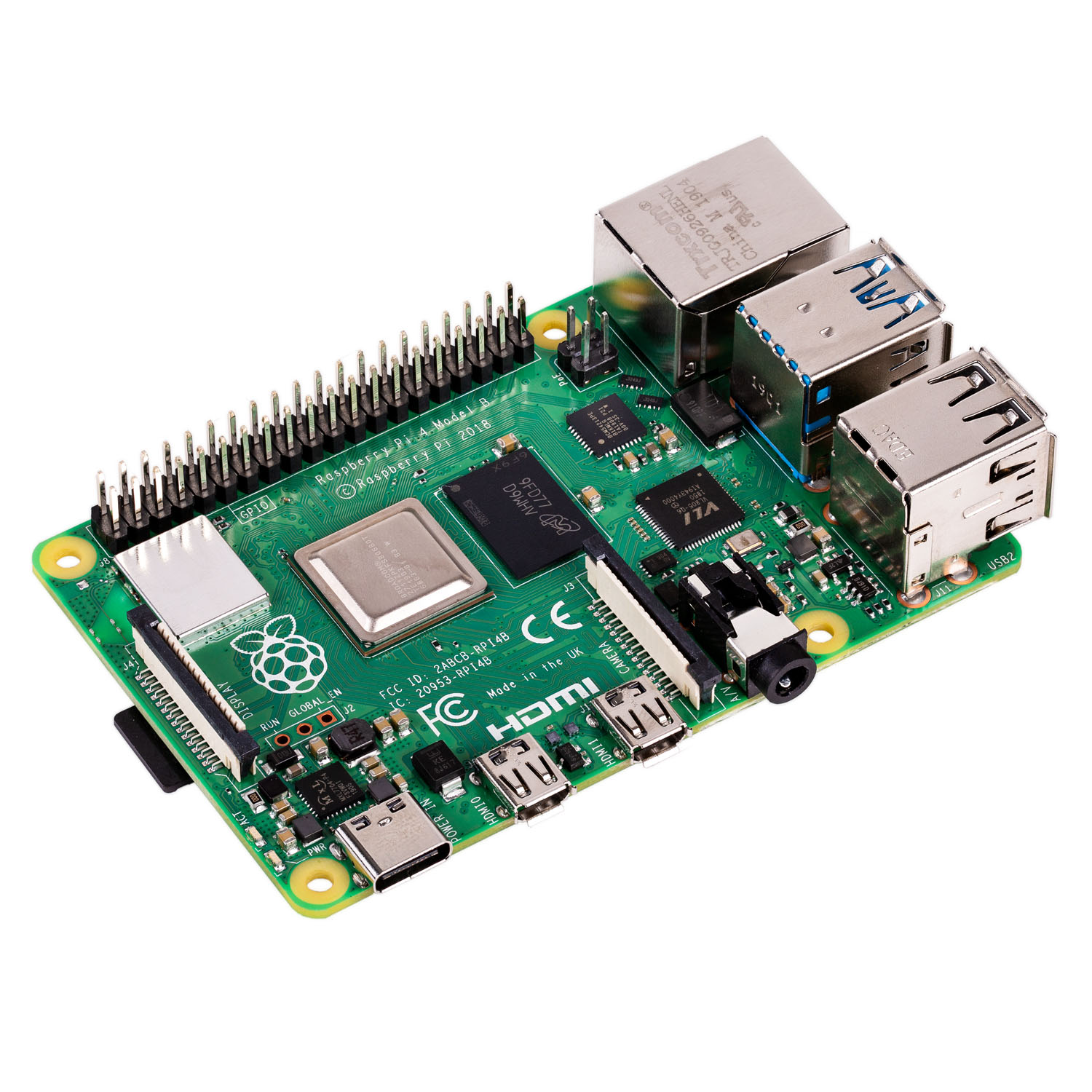 Raspberry Pi 4 Model B mit 1 GB RAM