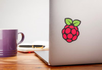 Raspberry Pi Aufkleber / Sticker "Himbeere"