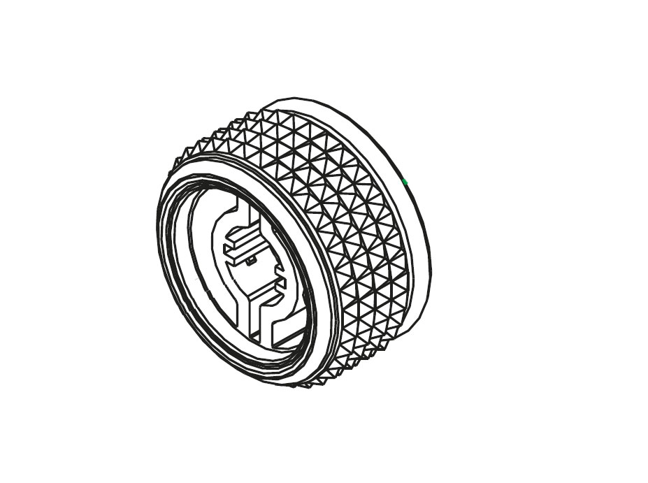 YAESU RA1510000 KNOB DIAL FTA.550-750