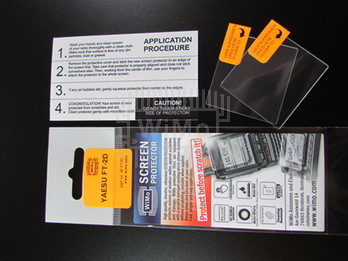 Displayschutzfolie Yaesu FTA-550L/750L