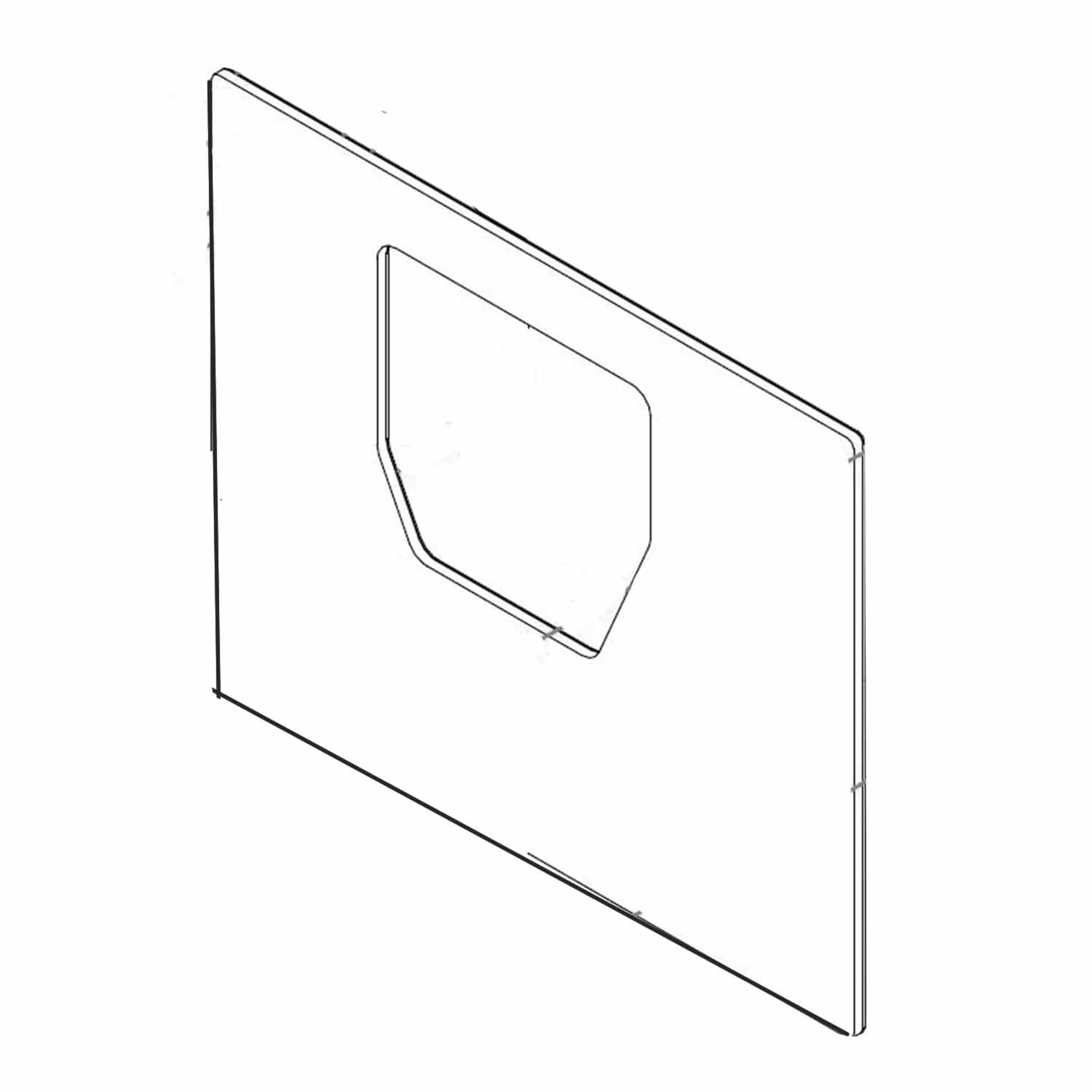 YAESU RA6003400 LCD SPACER(57B)