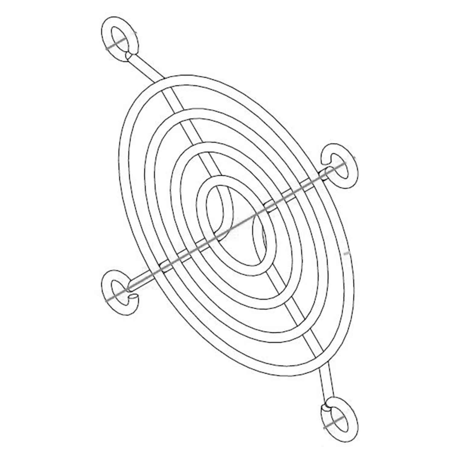 YAESU S5000320A FAN GUARD