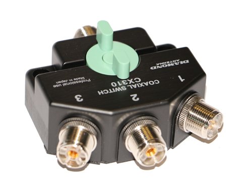 Diamond CX-310A 3-fach Koaxschalter PL