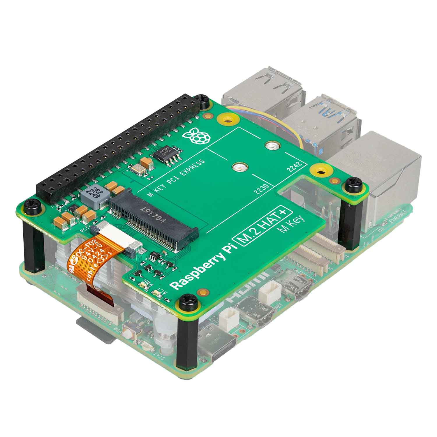 Raspberry Pi M.2 HAT+