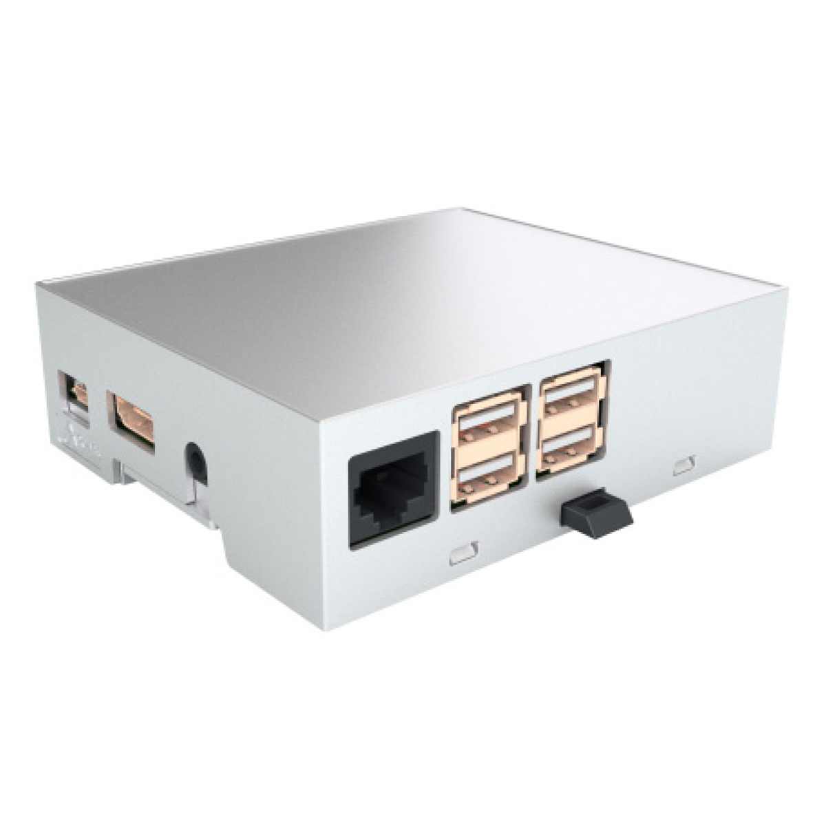 Hutschienengehäuse / DIN Rail KIT 6M XTS COMPACT für Raspberry Pi 3