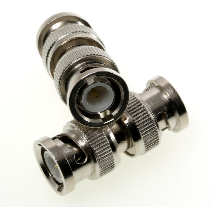 BNC-Verbinder / Adapter (BNC-Stecker / BNC-Stecker)