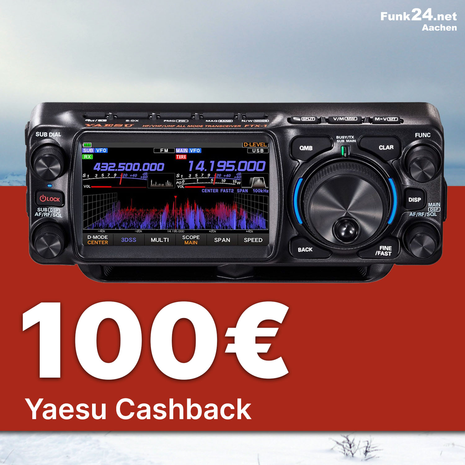 Yaesu FTX-1 Field KW/50/144/430 MHz All Mode