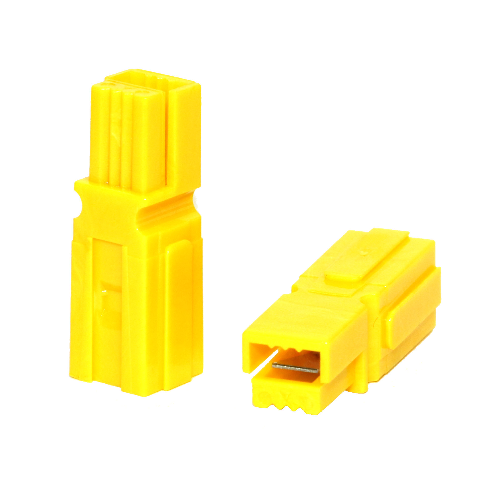 Anderson PowerPole® Gehäuse gelb mit Fingerschutz