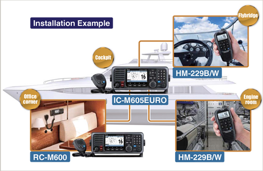 Icom IC-M605 Euro