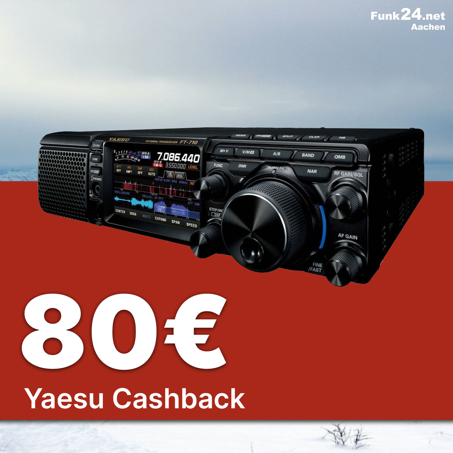 Yaesu FT-710 AESS SDR HF-Transceiver