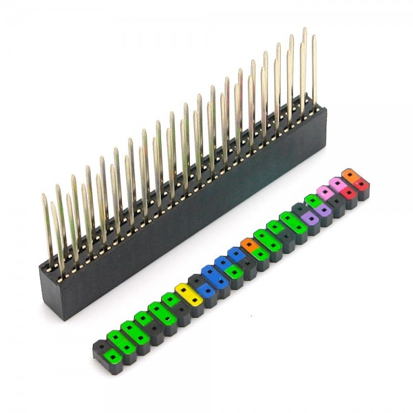 40Pin Stiftleiste für Raspberry Pi GPIO, 13,3mm