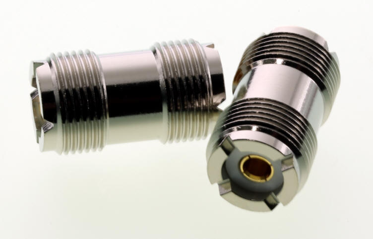 Adapter UHF-Buchse / UHF-Buchse (PL-Buchse)