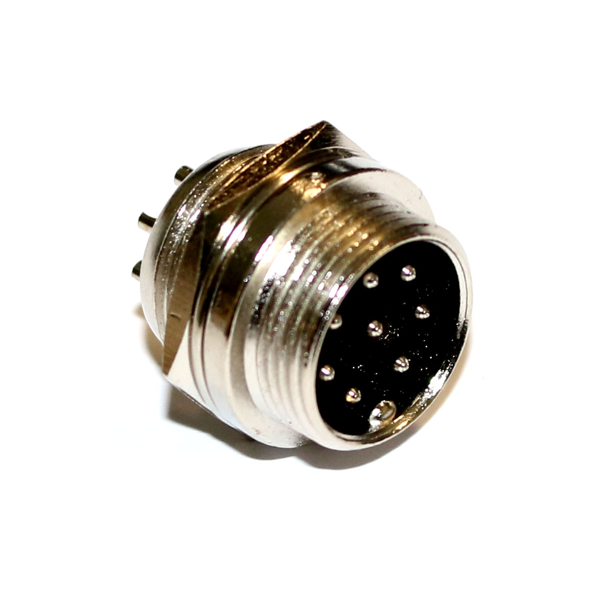 Mikrofonstecker Einbaubuchse 8-polig