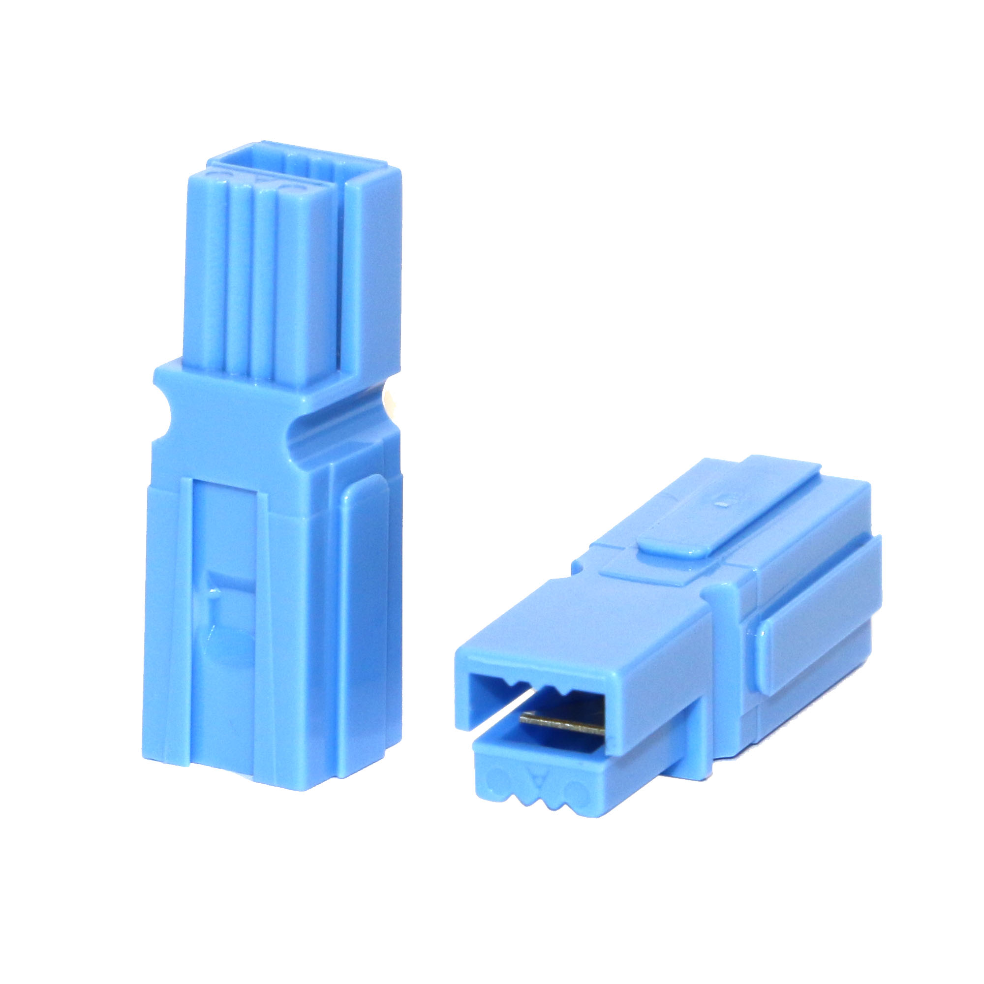 Anderson PowerPole® Gehäuse blau mit Fingerschutz