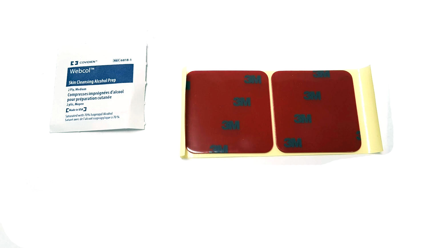 Montagekit für SW10261 (2 Klebepads, Reinigungstuch)