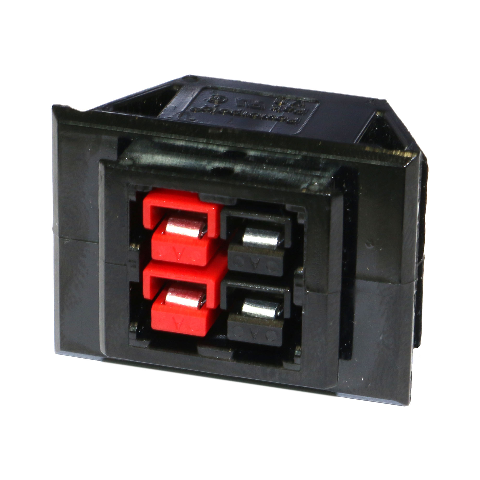 Anderson PowerPole® SnapIn Einbaurahmen, 4er, mit Steckern & Kontakten 30A