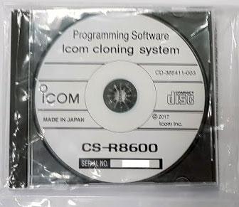 Icom CS-R8600 Programmiersoftware für IC-R8600
