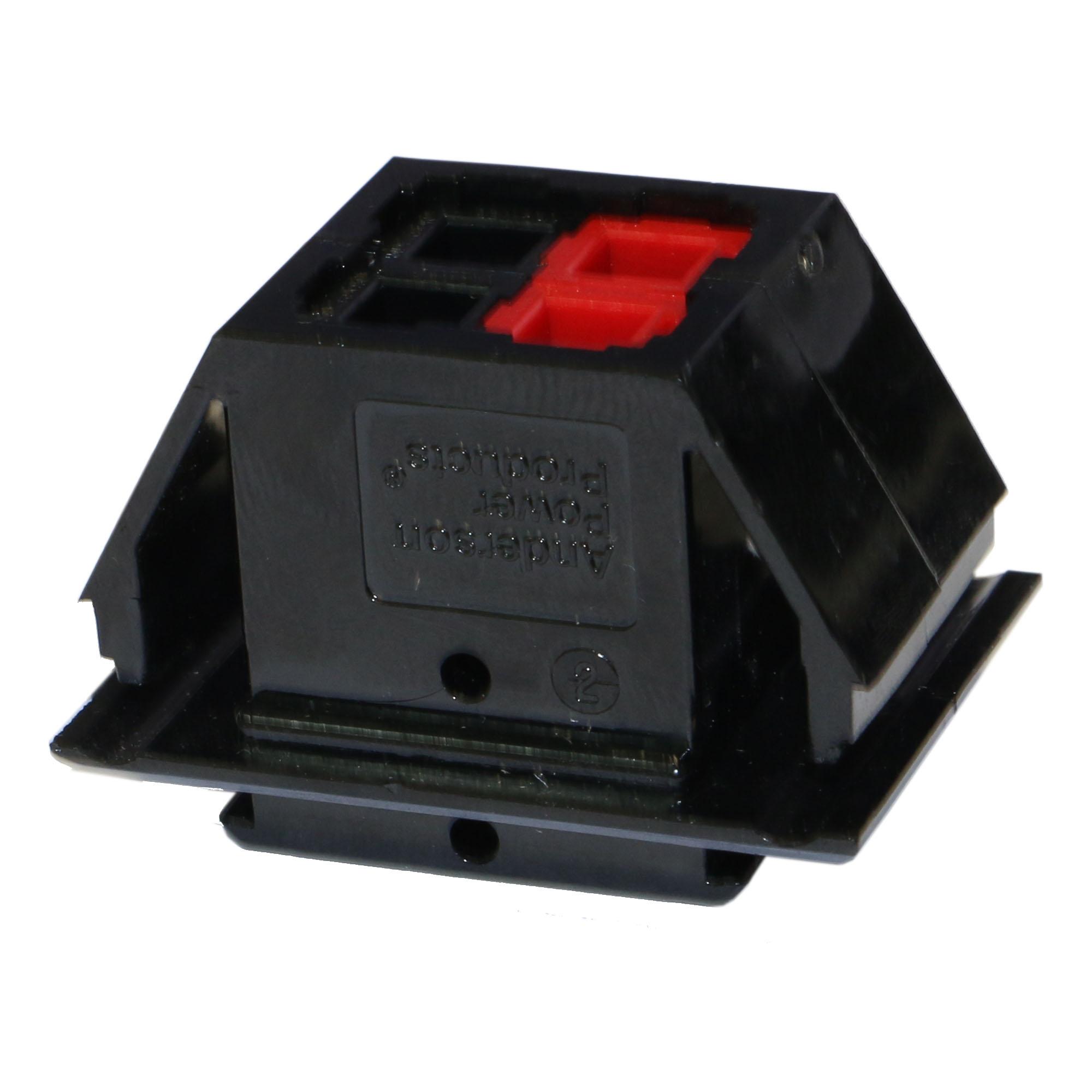 Anderson PowerPole® SnapIn Einbaurahmen, 4er, mit Steckern & Kontakten 30A