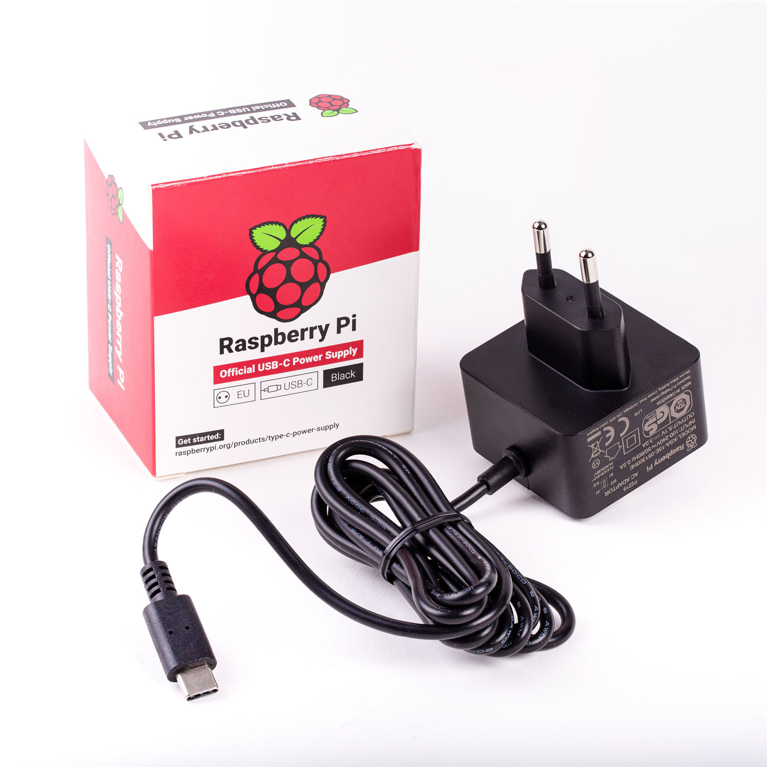 offizielles Raspberry Pi 4 Netzteil schwarz
