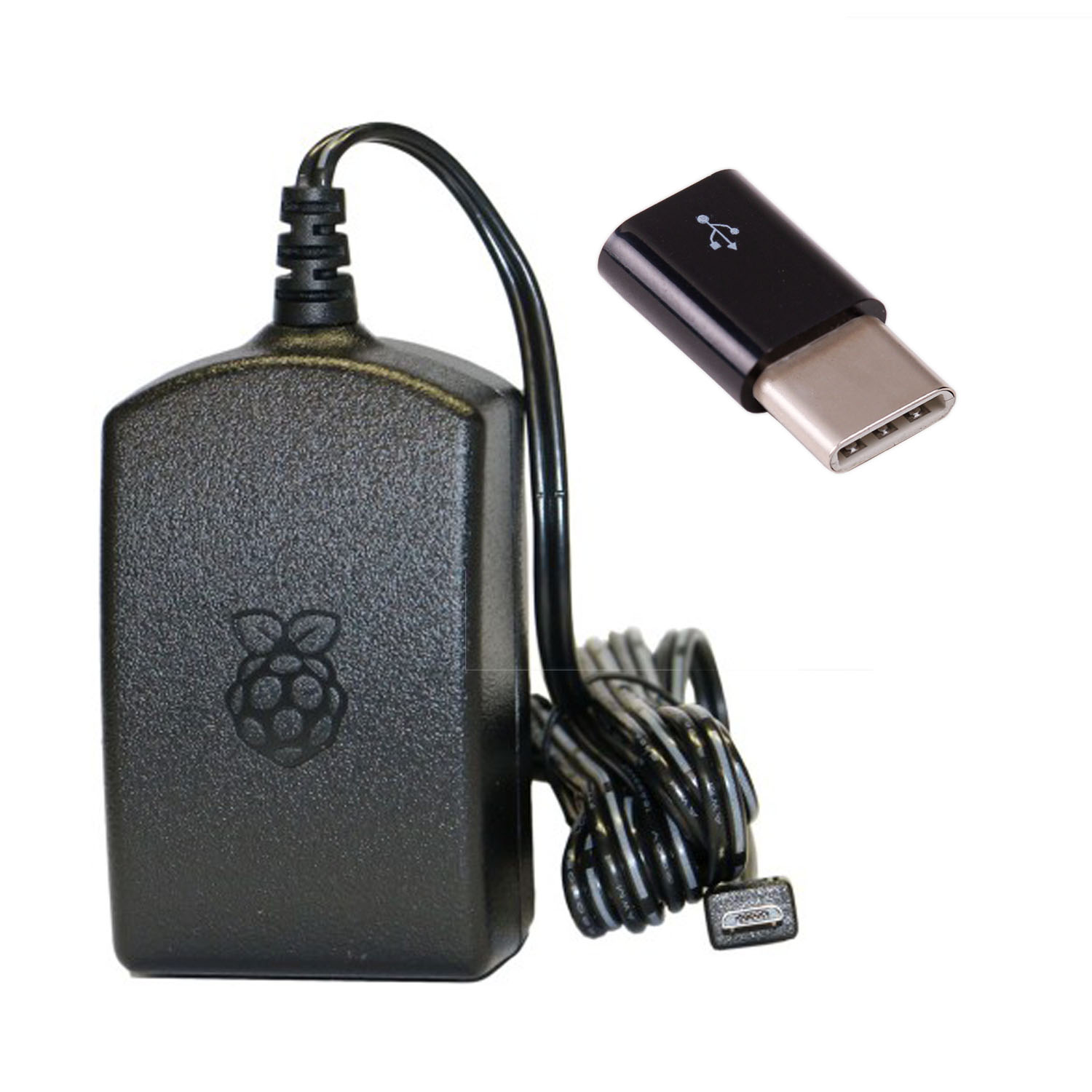 offizielles Raspberry Pi Netzteil microUSB 5,1V / 2,5A schwarz