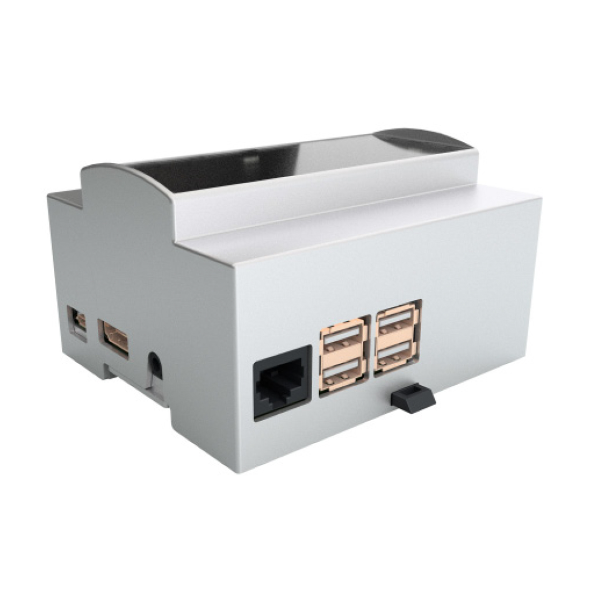 Hutschienengehäuse / DIN Rail KIT 6M XTS für Raspberry Pi 3