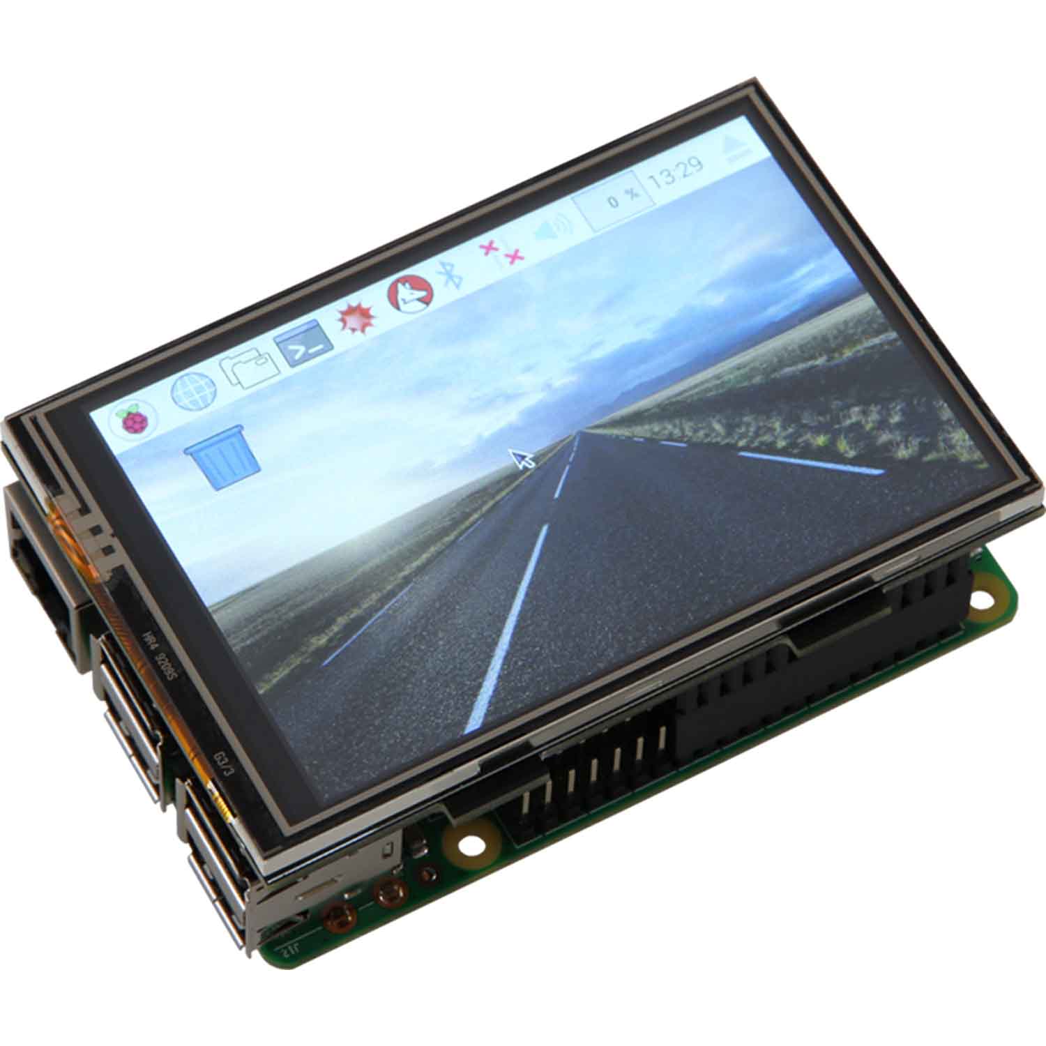 3,5" Touchscreen Display für Raspberry Pi