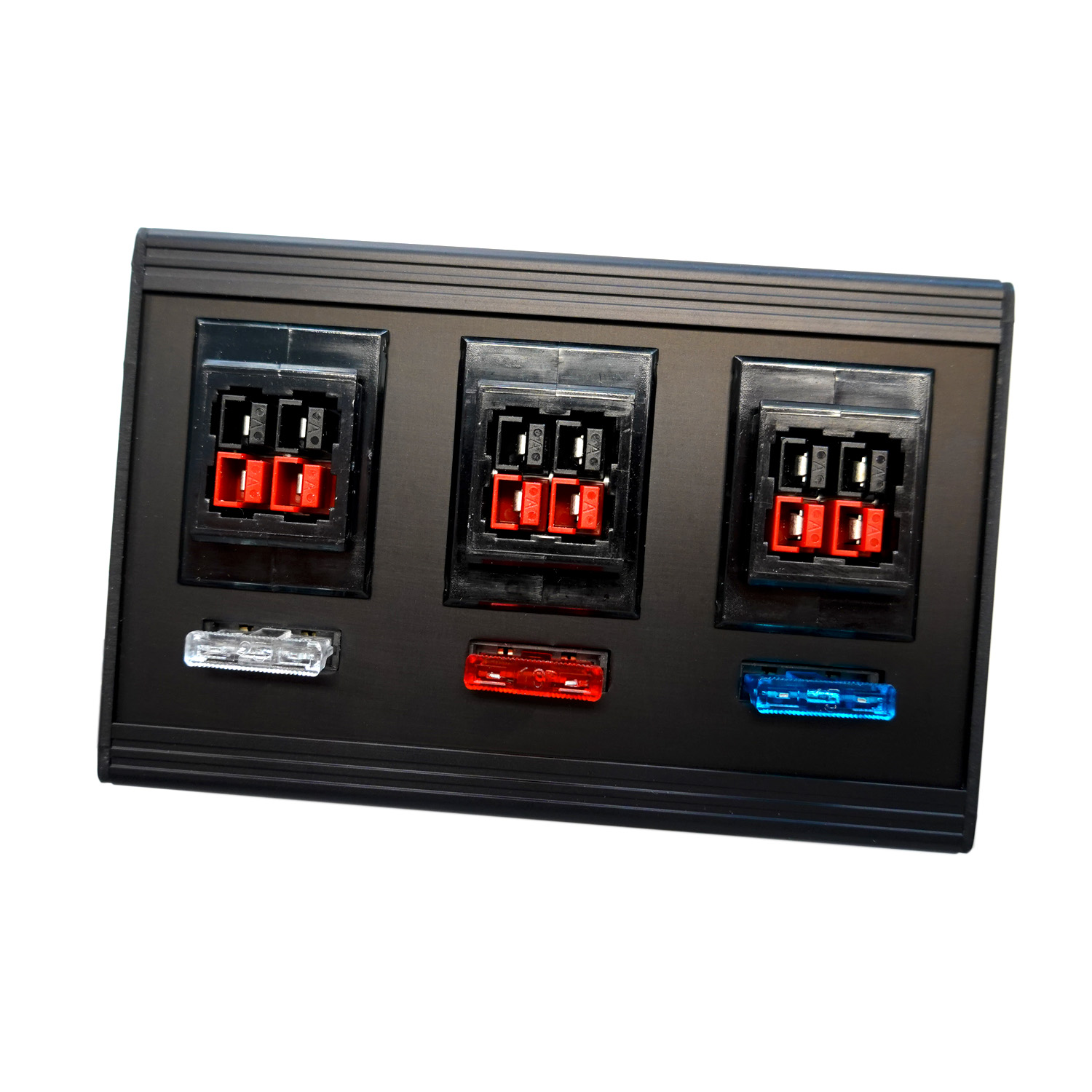 BMC-V6-K Verteilerleiste 6-fach für PowerPole® - ohne Kabel